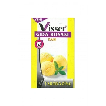Gıda Boyası Sarı 1 Paket Vısser