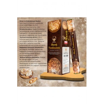 Myrrh  Frankincense Akgünlük Tütsüsü 20 Çubuk