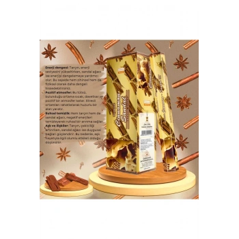 Tarçın ve Sandal Tütsüsü 20 Çubuk
