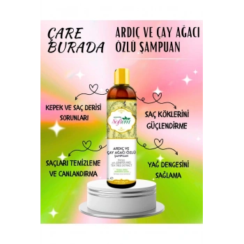 Ardıç ve Çay Ağacı Şampuanı 400 ml