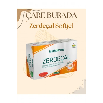 Zerdeçal Soft Jel 30 Adet