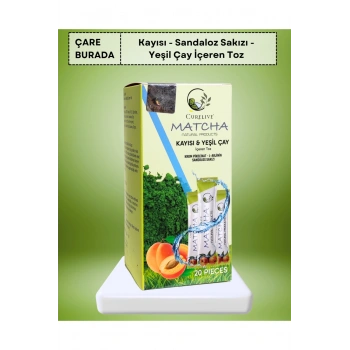 Matcha (Kayısı, Yeşilçay, Krom Pikolinat, Sandaloz Sakızı)
