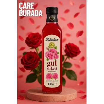Gül Sirkesi 500 ml (KATKISIZ)