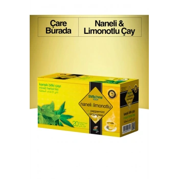 Naneli & Limonotlu Çay (20 Süzen Poşet)
