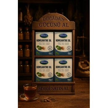 Konsantre Ol Çayı 40lı Süzen Poşet (4 Adet)