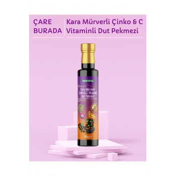 Karamürverli Çinko & C Vitaminli Dut Pekmezi