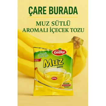 Muz Aromalı İçecek Toz 250 gr
