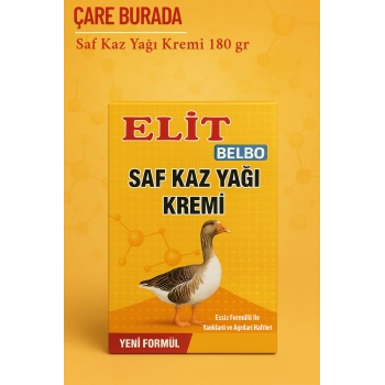 Elit Belbo - Saf Kaz Yağı Kremi 180 Ml