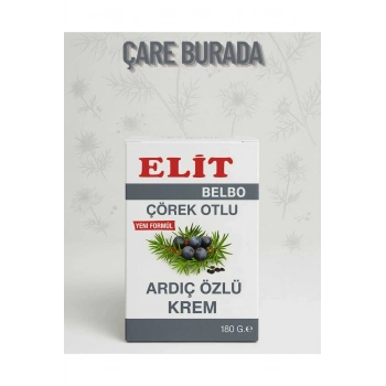 Elit Belbo - Çörekotlu & Ardıç Özlü Krem 180 Gr