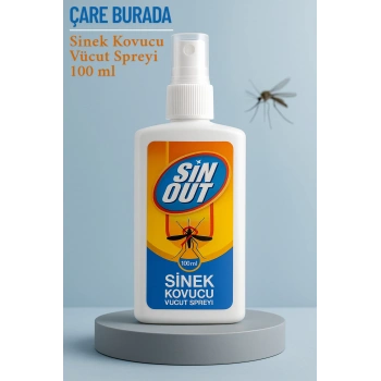 Sinout - Sinek Kovucu Vücut Spreyi 100 Ml