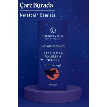 Moonlife - Melatonin Damlası 50 Ml (Pasiflora & Valerian)