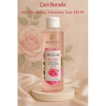 Gül Özlü Makyaj Temizleme Suyu 200 Ml