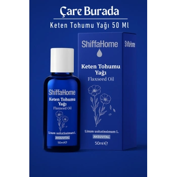 Keten Tohumu Yağı 50 Ml (Dahilen Kullanıma Uygun)