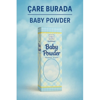Darshan Incense - Baby Powder Çubuk Tütsü (20li)