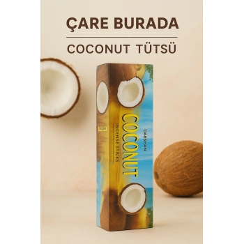 Darshan Incense - Coconut Çubuk Tütsü (20li)
