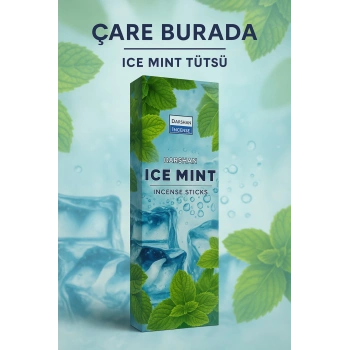 Darshan Incense - Ice Mint Çubuk Tütsü (20li)