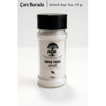 Asır - Sofralık Kaya Tuzu 125 gr