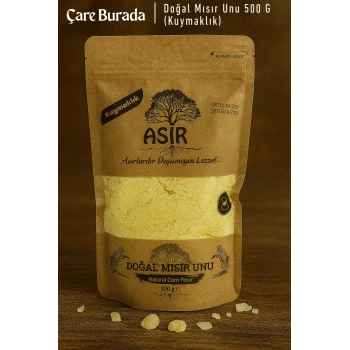 Asır - Doğal Mısır Unu 500 Gr (Kuymaklık)
