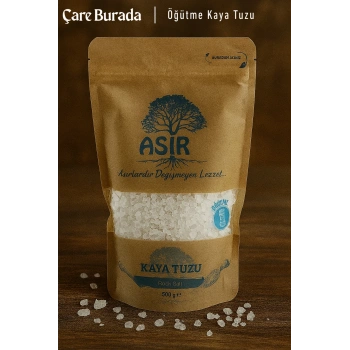 Asır - Öğütme Kaya Tuzu 500 Gr
