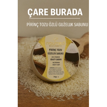 Naumed Biocosmetic - Pirinç Tozu Özlü Güzellik Sabunu