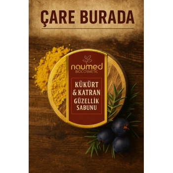 Naumed Biocosmetic - Kükürt & Katran Özlü Güzellik Sabunu