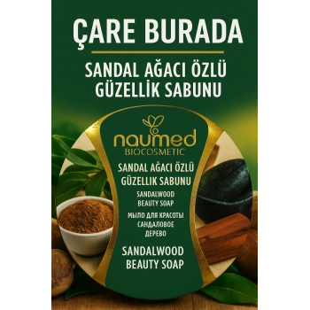 Naumed Biocosmetic - Sandal Ağacı Özlü Güzellik Sabunu