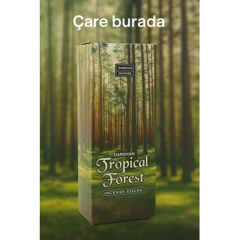 Darshan Incense - Tropical Forest Çubuk Tütsü (20li)