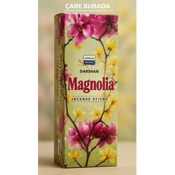 Darshan Incense - Magnolia 20li Çubuk Tütsü