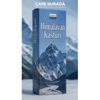 Darshan Incense - Himalayan Katsuri 20li Çubuk Tütsü