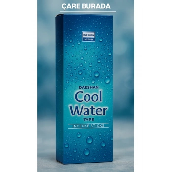 Darshan Incense - Cool Water 20li Çubuk Tütsü