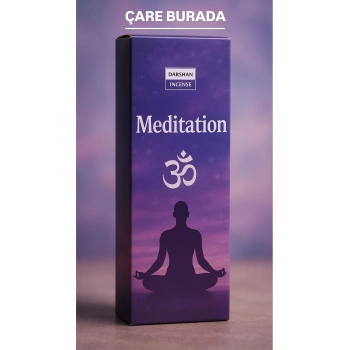 Darshan Incense - Meditation 20li Çubuk Tütsü