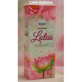 Darshan Incense - Lotus 20li Çubuk Tütsü