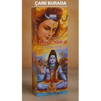 Darshan Incense - Lord Shiva 20li Çubuk Tütsü