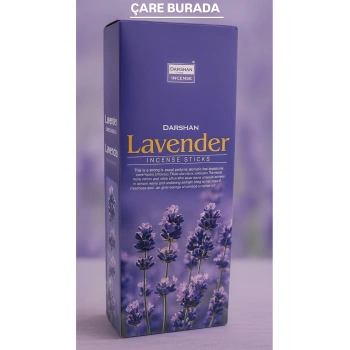 Darshan Incense - Lavender 20li Çubuk Tütsü (Lavanta)