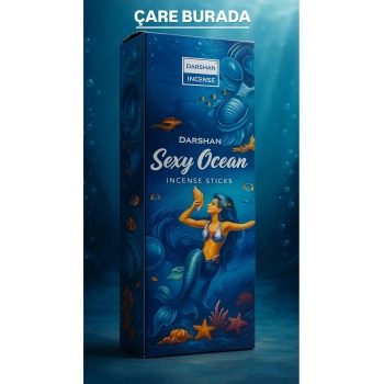 Darshan Incense - Sexy Ocean 20li Çubuk Tütsü