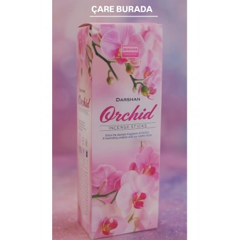 Darshan Incense - Orchid 20li Çubuk Tütsü (Orkide)