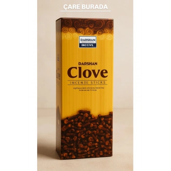 Darshan Incense - Clove 20li Çubuk Tütsü (Karanfil)