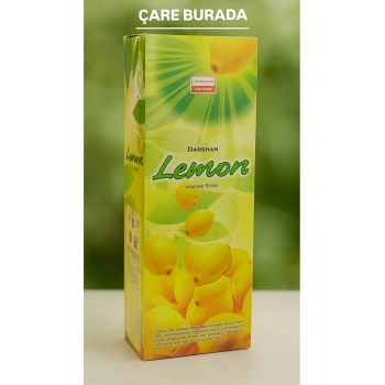 Darshan Incense - Lemon 20li Çubuk Tütsü (Limon)