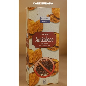 Darshan Incense - Antitabaco 20li Çubuk Tütsü (Sigara Kokusuna Etkili)