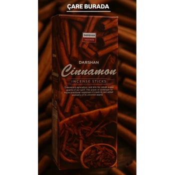 Darshan Incense - Tarçın 20li Çubuk Tütsü ( & Sevgi & Bolluk)