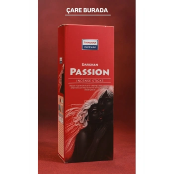 Darshan Incense - Passion 20li Çubuk Tütsü ( Sevgi & Tutku & Aşk)