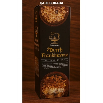 Darshan Incense - Myrrh Frankincense 20li Çubuk Tütsü (Akgünlük)