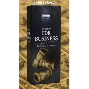 Darshan Incense - For Business 20li Çubuk Tütsü (Müşteri & Bolluk & Bereket)