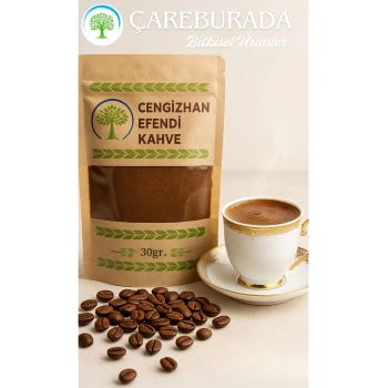 Özel Üretim Cengizhan Efendi Türk kahvesi 30 gr