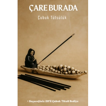 Azrail Çubuk Tütsülük (Seçeceğiniz 20li Çubuk Tütsü Hediye)