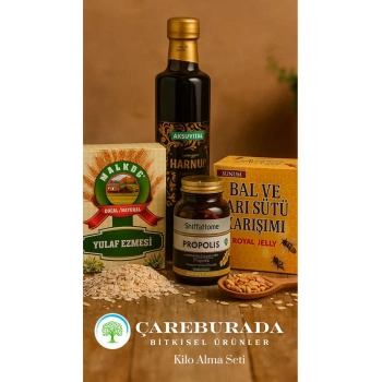 Aksuvital Doğal Enerji ve Beslenme Destek Karışımı – Kilo Alımına Yardımcı Takviye Gıda Seti