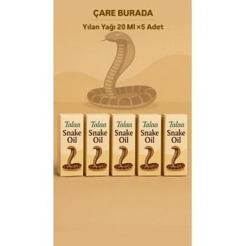Yılan Yağı 20 Ml ×5 Adet