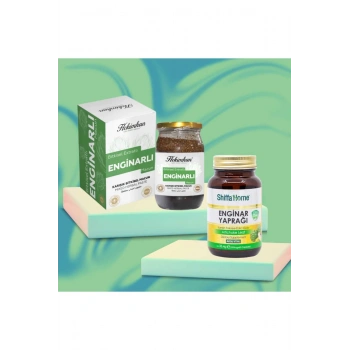 Enginar Yaprağı 60 Kapsül + Enginarlı Macun ( Kara ciğer İçin )