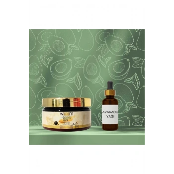 Avakado Yağı 20 ml + Yatıştırıcı Etki Yüz Bakım Maskesi