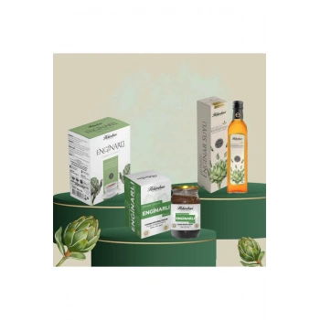 ENGİNARLI BİTKİSEL MACUN 420 GR +ENGİNARLI KARIŞIK ÇAY (45Lİ) + ENGİNAR SUYU 500 GR